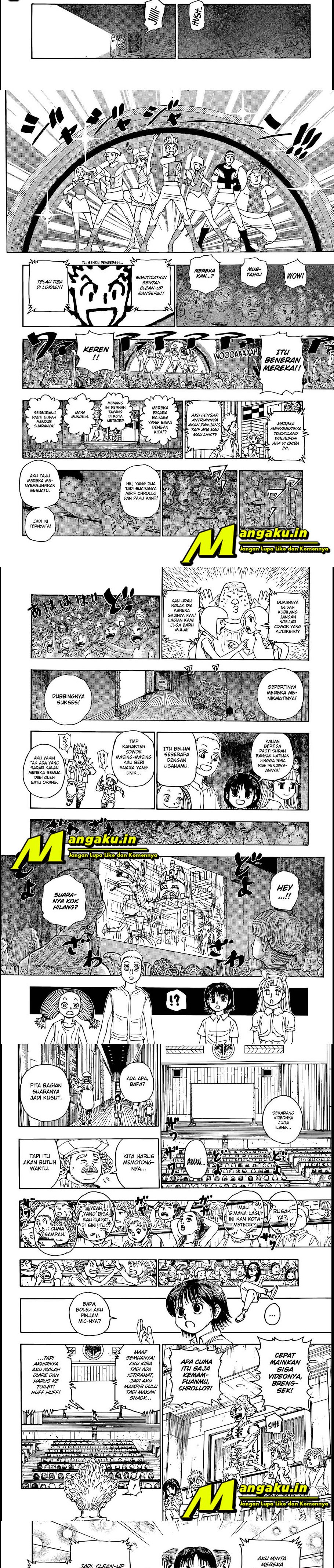 Hunter x Hunter Chap 396 - Next Chap 397