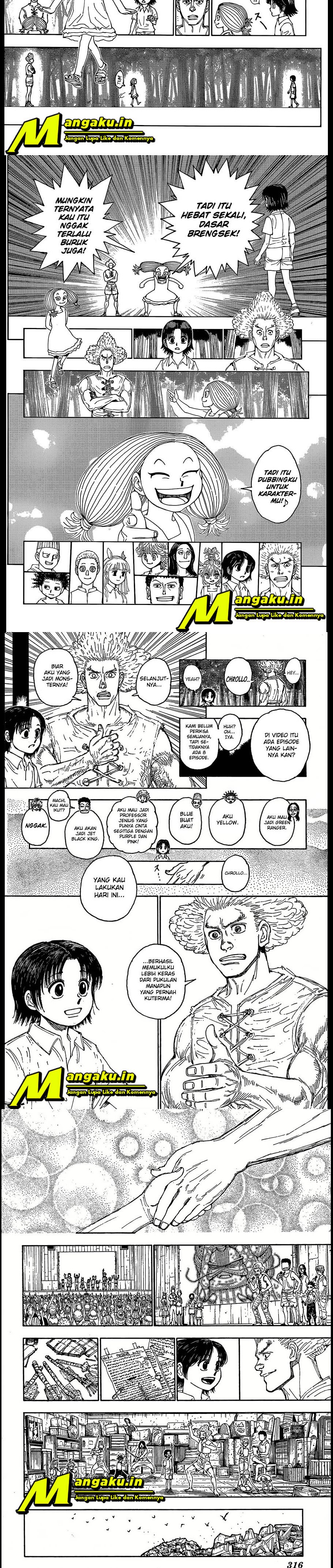 Hunter x Hunter Chap 396 - Next Chap 397