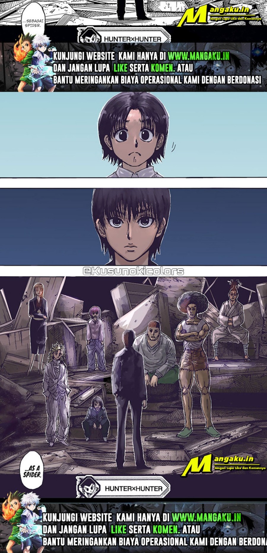 Hunter x Hunter Chap 397 - Next Chap 398