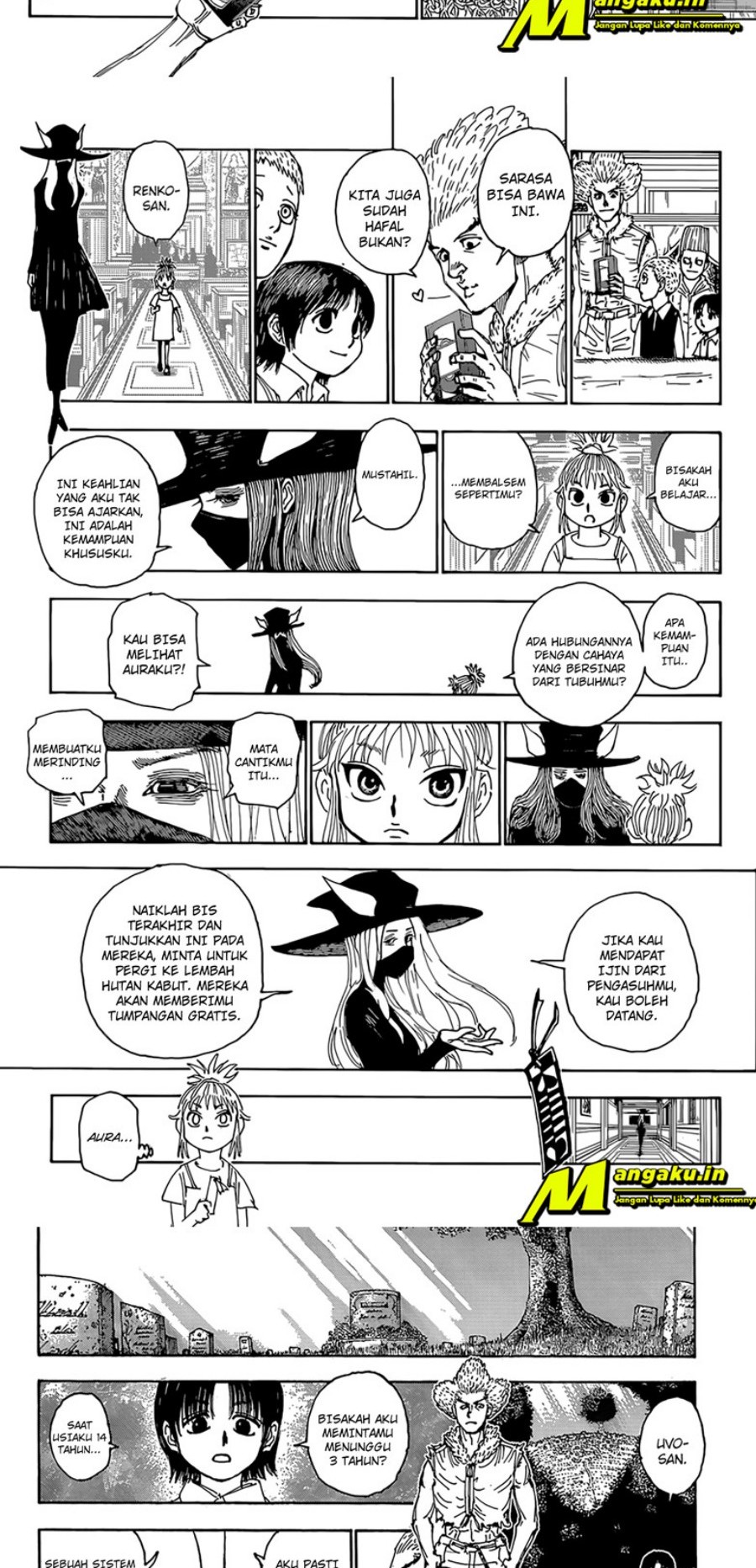 Hunter x Hunter Chap 397 - Next Chap 398
