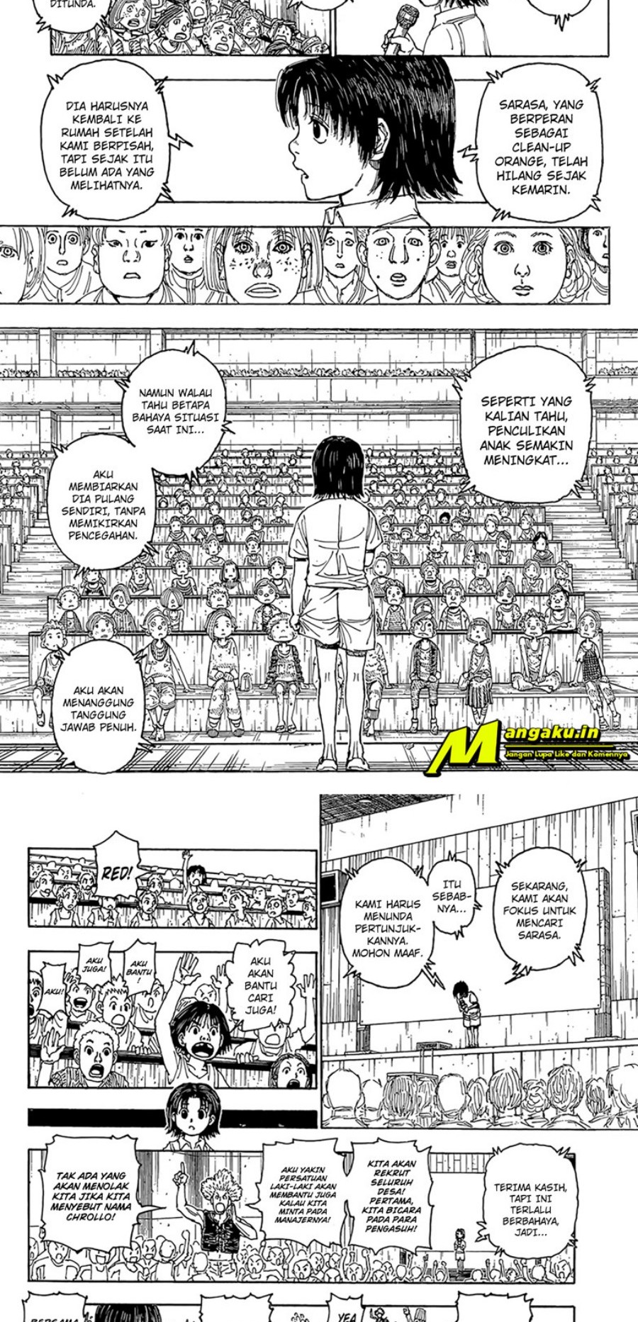 Hunter x Hunter Chap 397 - Next Chap 398