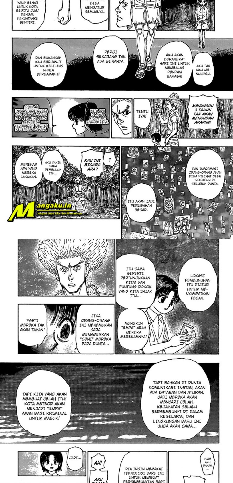 Hunter x Hunter Chap 397 - Next Chap 398