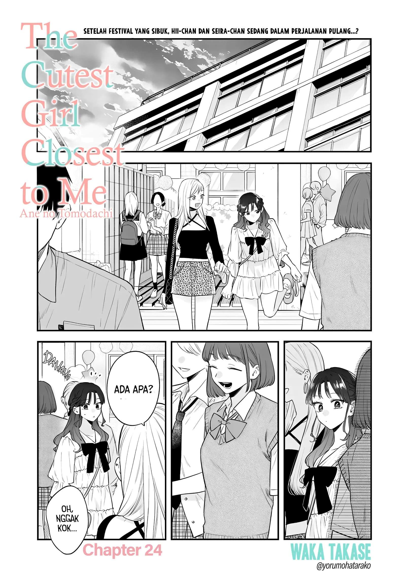 Ane no Tomodachi Chap 24 - Next Chap 25