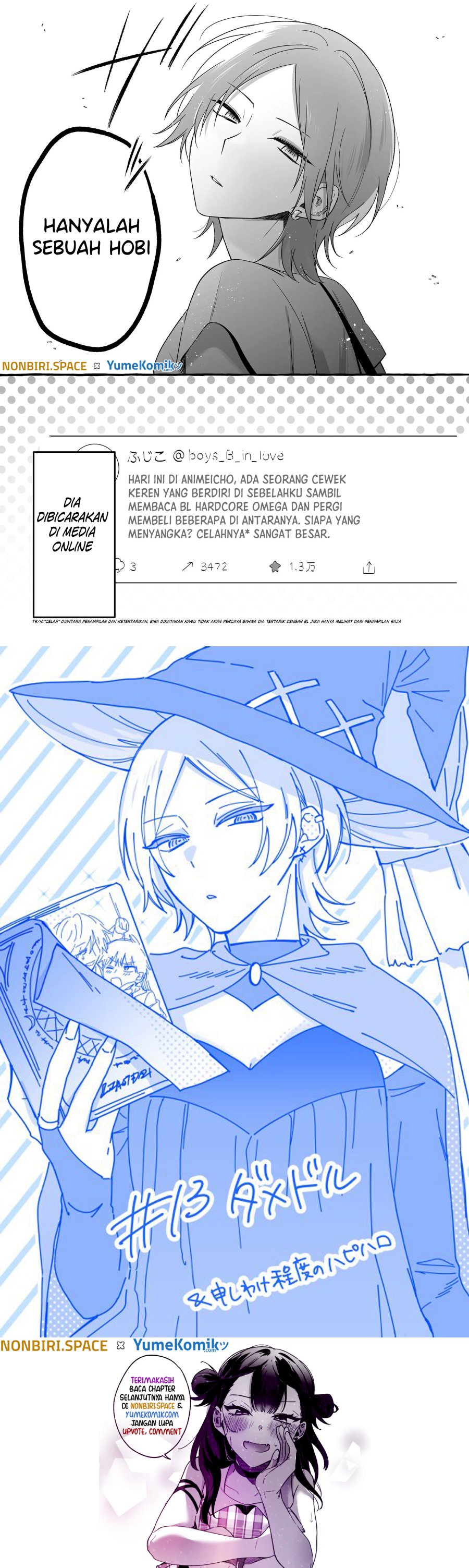 Komik Damedol to Sekai ni Hitori Dake no Fan (Serialization) Chap 13 - Next Chap 14