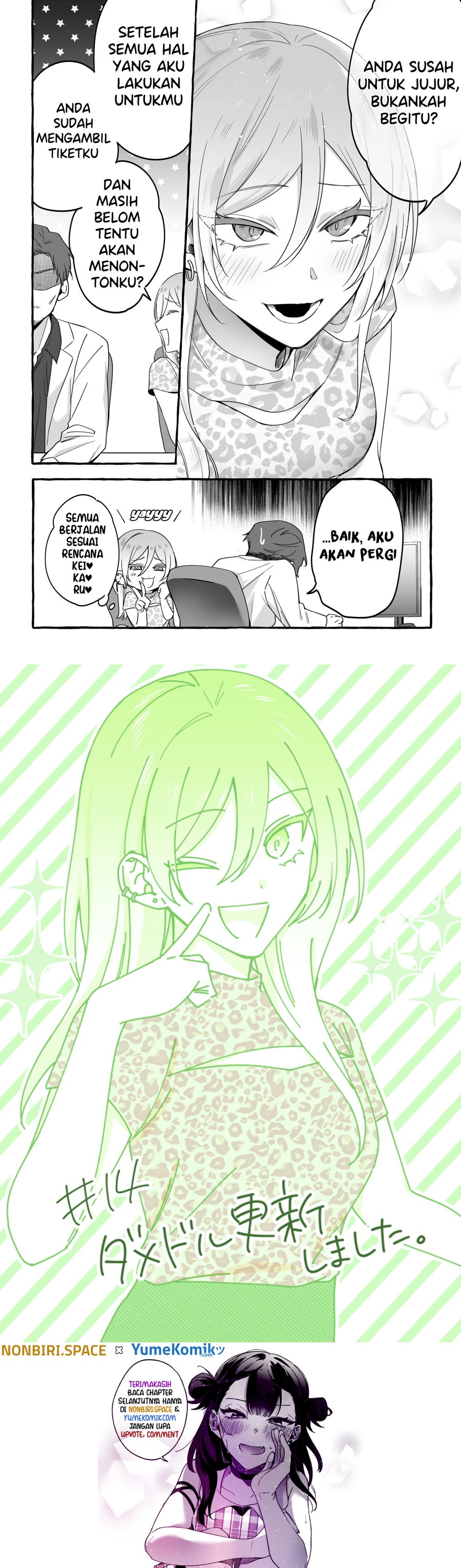 Komik Damedol to Sekai ni Hitori Dake no Fan (Serialization) Chap 14 - Next Chap 15