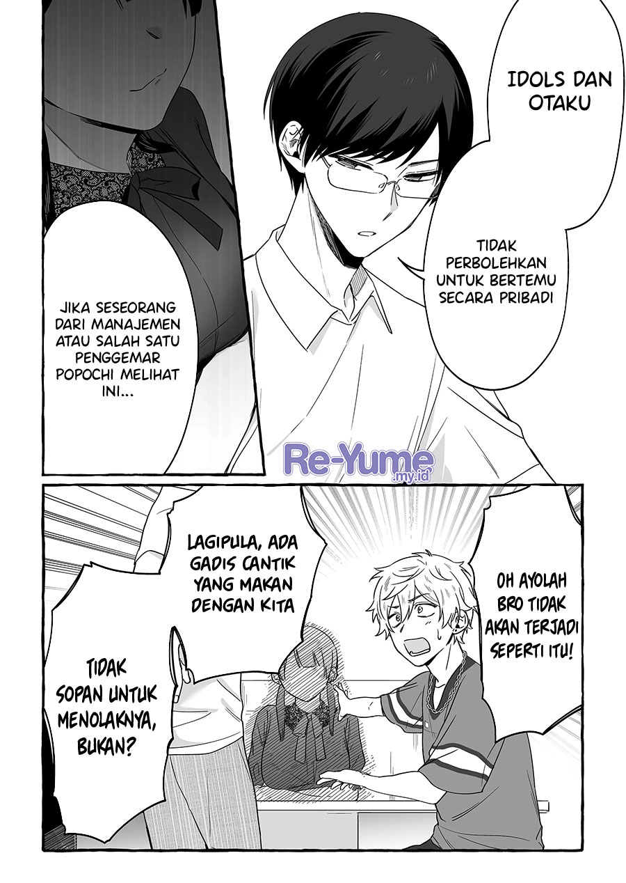 Komik Damedol to Sekai ni Hitori Dake no Fan (Serialization) Chap 16 - Next Chap 17
