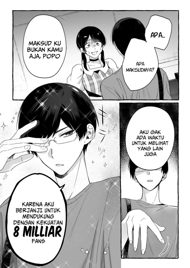 Komik Damedol to Sekai ni Hitori Dake no Fan (Serialization) Chap 18 - Next Chap 19