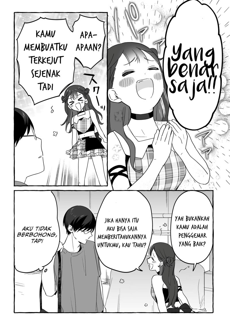 Komik Damedol to Sekai ni Hitori Dake no Fan (Serialization) Chap 19 - Next Chap 20