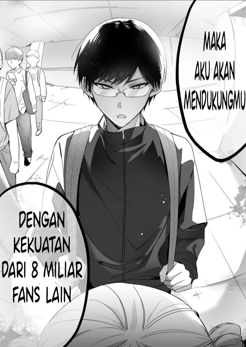 Komik Damedol to Sekai ni Hitori Dake no Fan (Serialization) Chap 1 - Next Chap 2