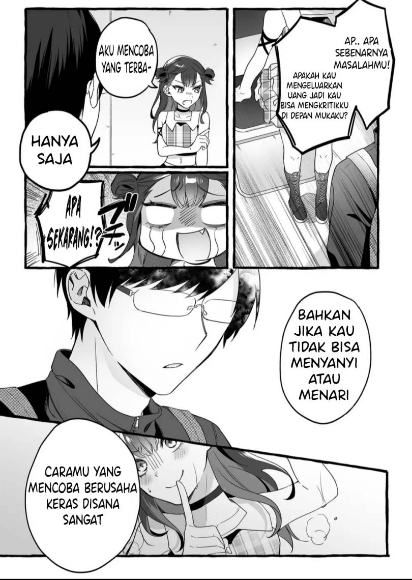 Komik Damedol to Sekai ni Hitori Dake no Fan (Serialization) Chap 1 - Next Chap 2