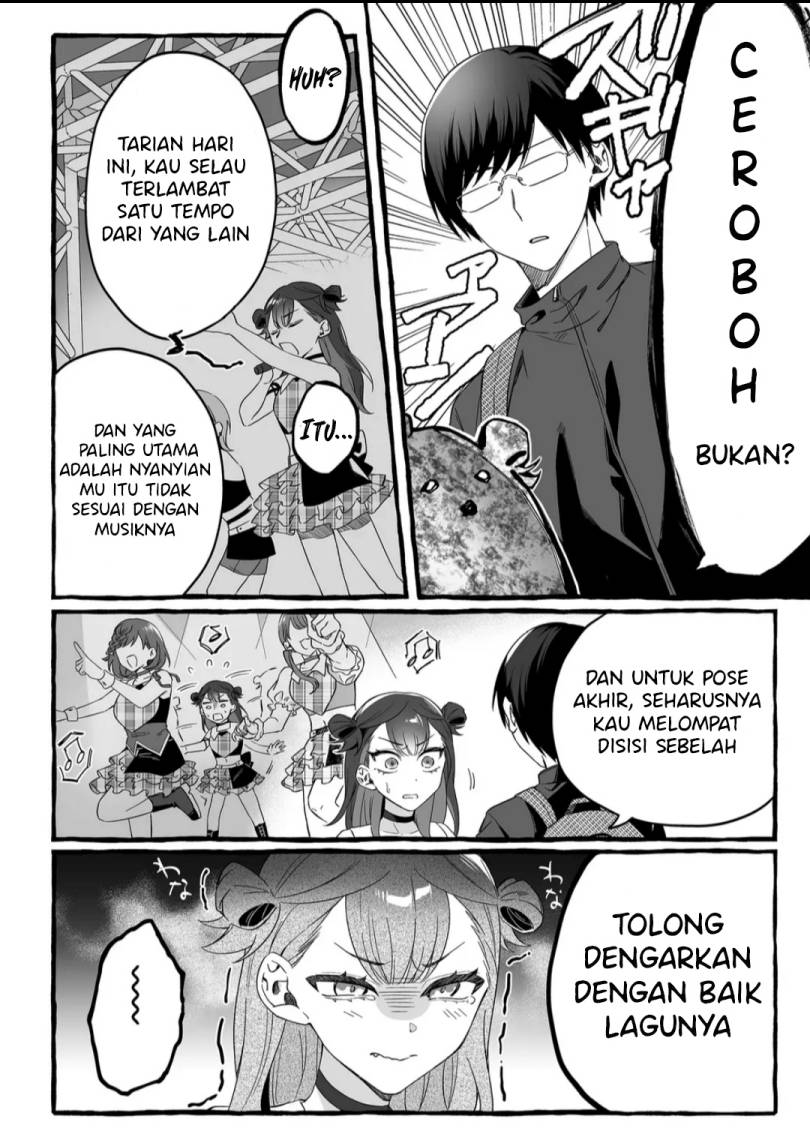 Komik Damedol to Sekai ni Hitori Dake no Fan (Serialization) Chap 1 - Next Chap 2