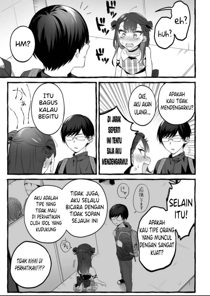 Komik Damedol to Sekai ni Hitori Dake no Fan (Serialization) Chap 1 - Next Chap 2
