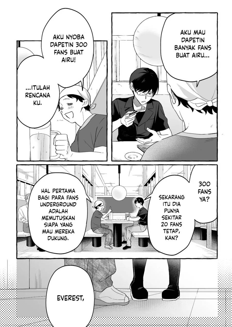 Komik Damedol to Sekai ni Hitori Dake no Fan (Serialization) Chap 23 - Next Chap 24