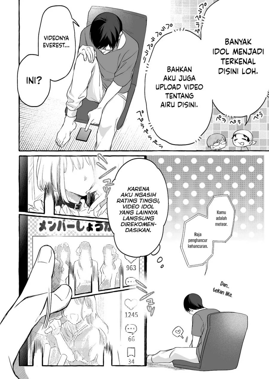 Komik Damedol to Sekai ni Hitori Dake no Fan (Serialization) Chap 23 - Next Chap 24