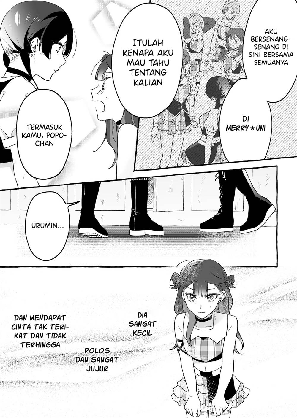 Komik Damedol to Sekai ni Hitori Dake no Fan (Serialization) Chap 20 - Next Chap 21