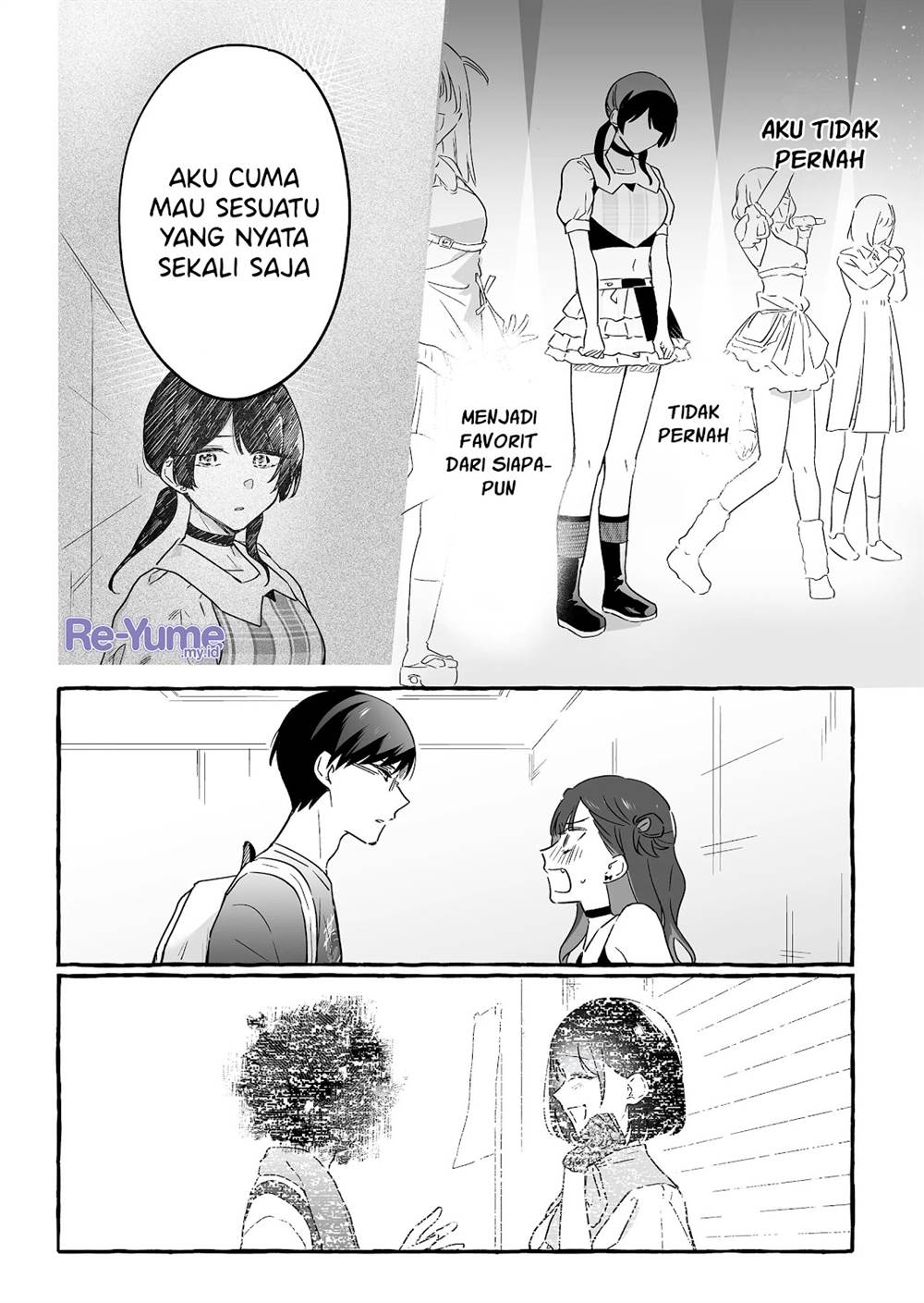 Komik Damedol to Sekai ni Hitori Dake no Fan (Serialization) Chap 20 - Next Chap 21