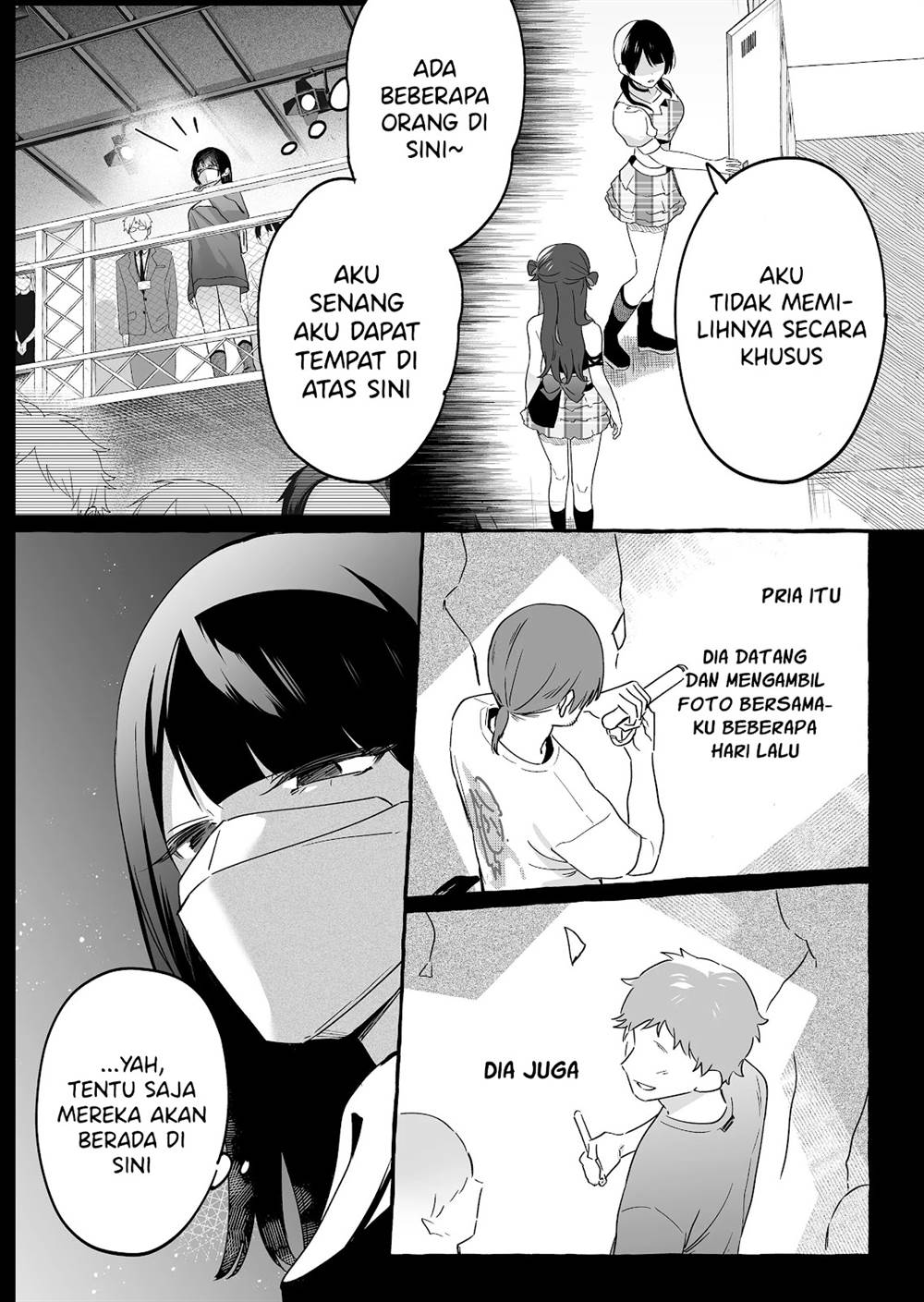 Komik Damedol to Sekai ni Hitori Dake no Fan (Serialization) Chap 20 - Next Chap 21