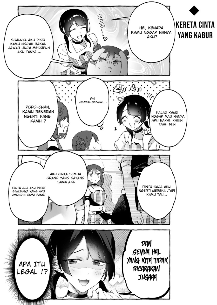 Komik Damedol to Sekai ni Hitori Dake no Fan (Serialization) Chap 21 - Next Chap 22