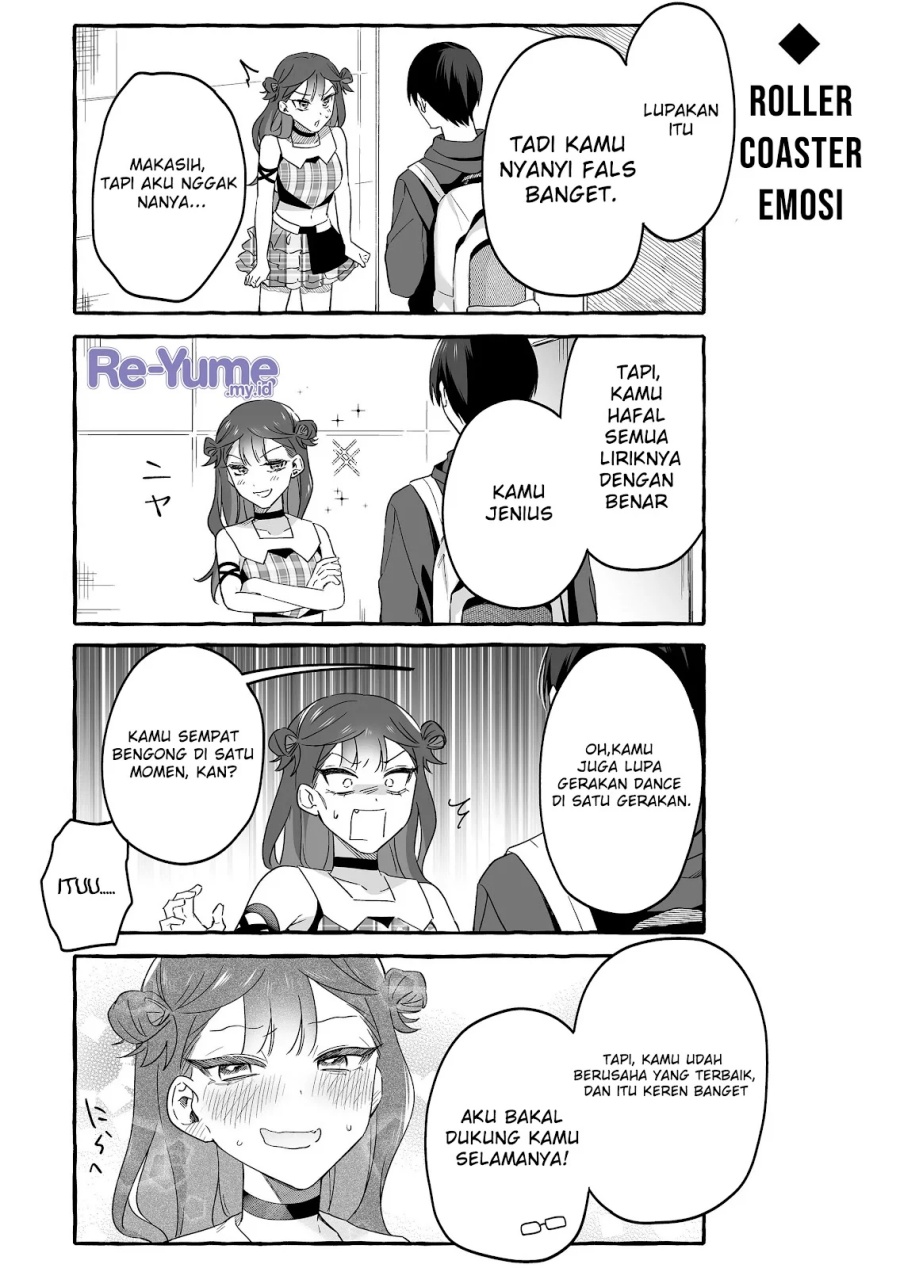 Komik Damedol to Sekai ni Hitori Dake no Fan (Serialization) Chap 21 - Next Chap 22