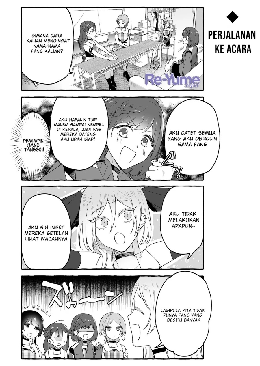 Komik Damedol to Sekai ni Hitori Dake no Fan (Serialization) Chap 21 - Next Chap 22