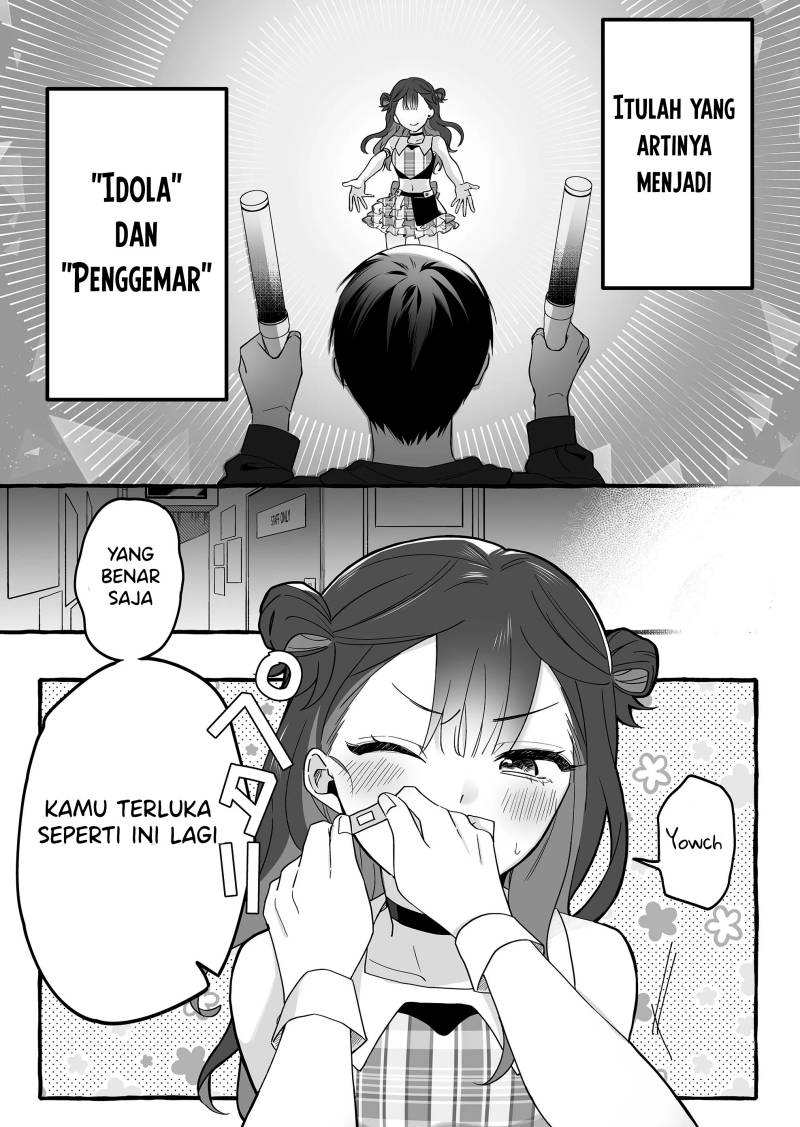 Komik Damedol to Sekai ni Hitori Dake no Fan (Serialization) Chap 3 - Next Chap 4