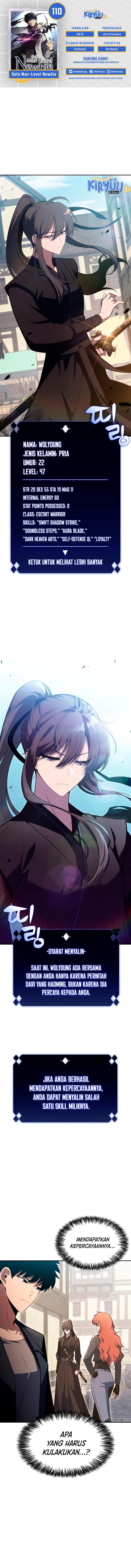 Solo Max-Level Newbie Chap 110 - Next Chap 111
