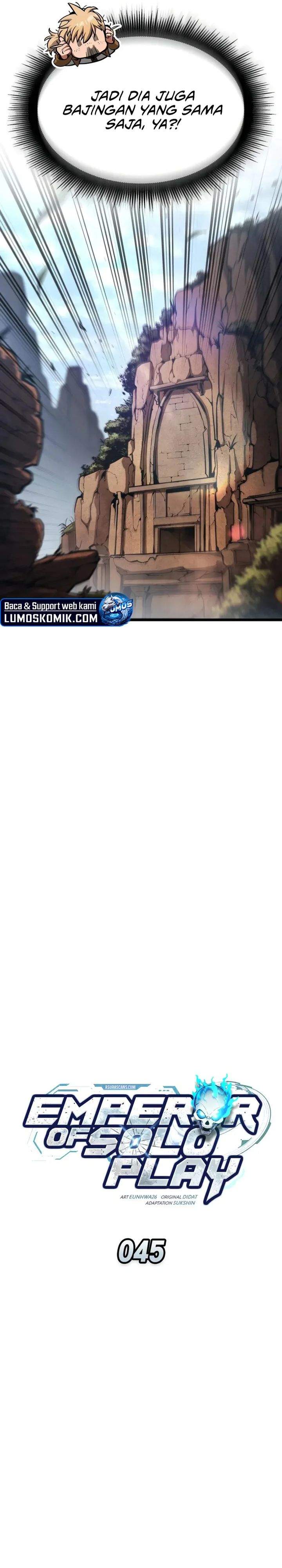 Emperor of Solo Play Chap 45 - Next Chap 46