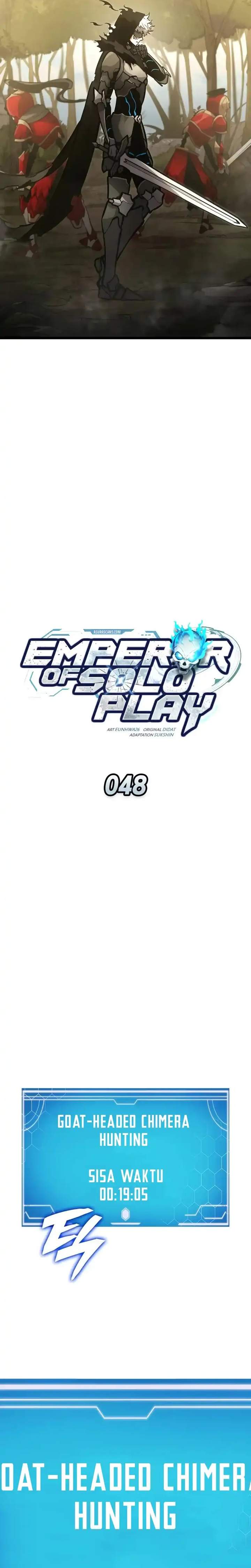 Emperor of Solo Play Chap 48 - Next Chap 49