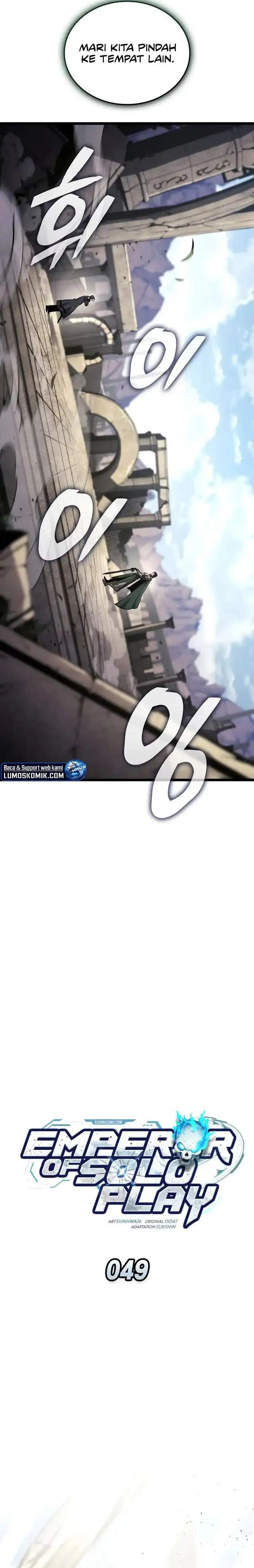 Emperor of Solo Play Chap 49 - Next Chap 50