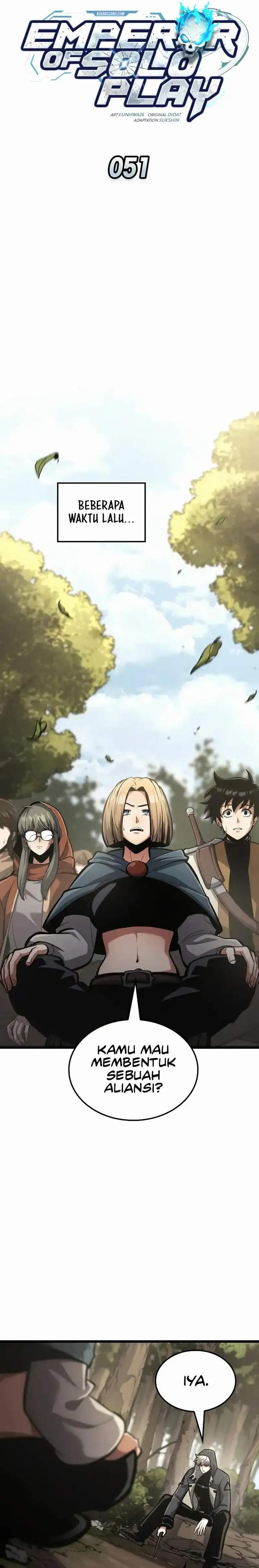 Emperor of Solo Play Chap 51 - Next Chap 52