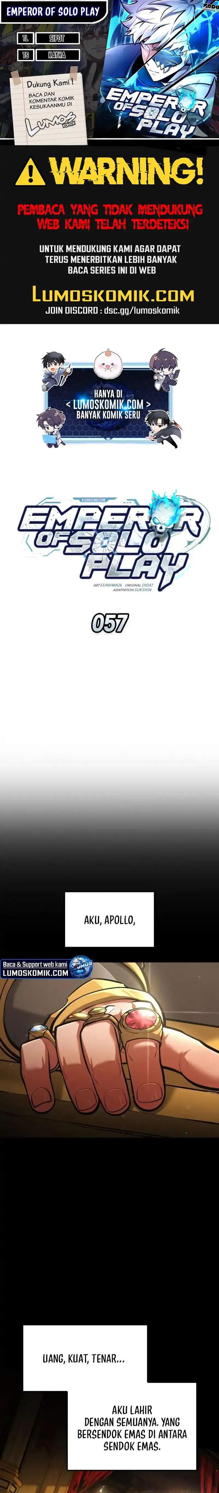 Emperor of Solo Play Chap 57 - Next Chap 58