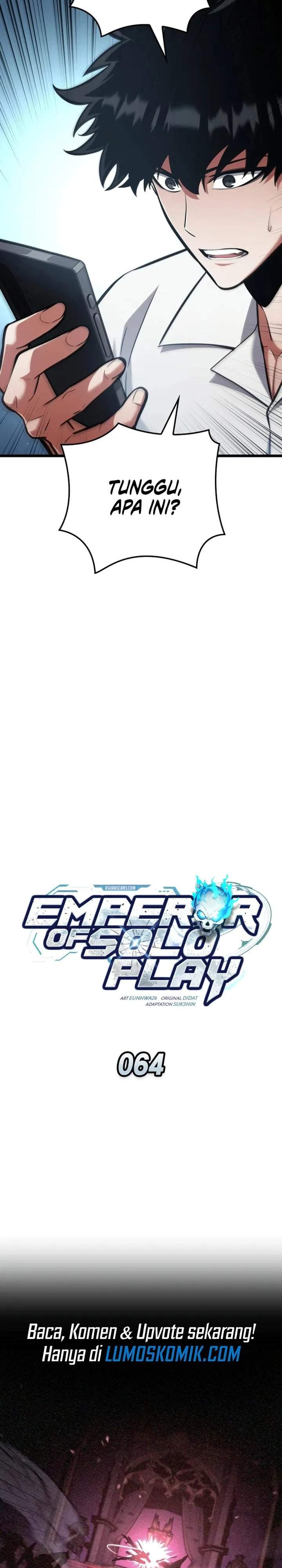 Emperor of Solo Play Chap 64 - Next Chap 65