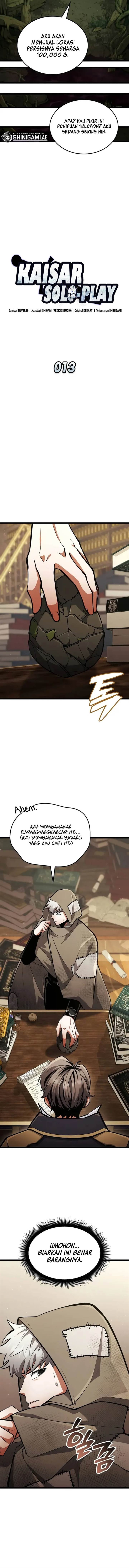 Emperor of Solo Play Chap 13 - Next Chap 14