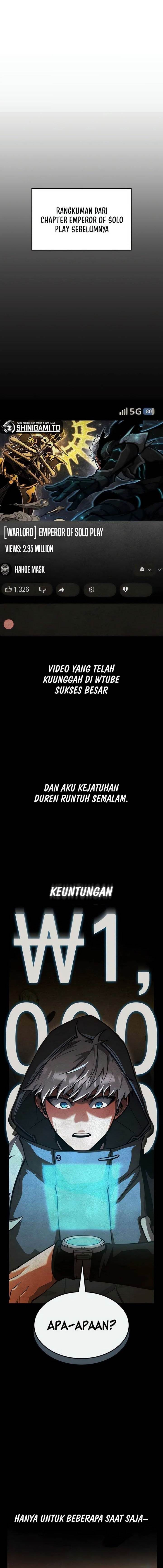 Emperor of Solo Play Chap 17 - Next Chap 18