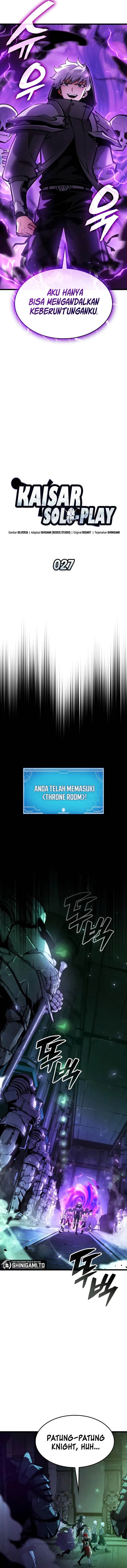 Emperor of Solo Play Chap 27 - Next Chap 28