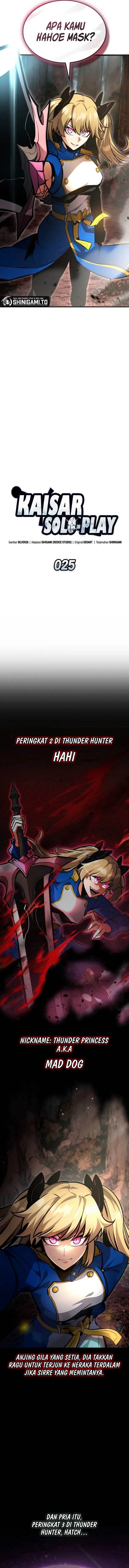 Emperor of Solo Play Chap 25 - Next Chap 26