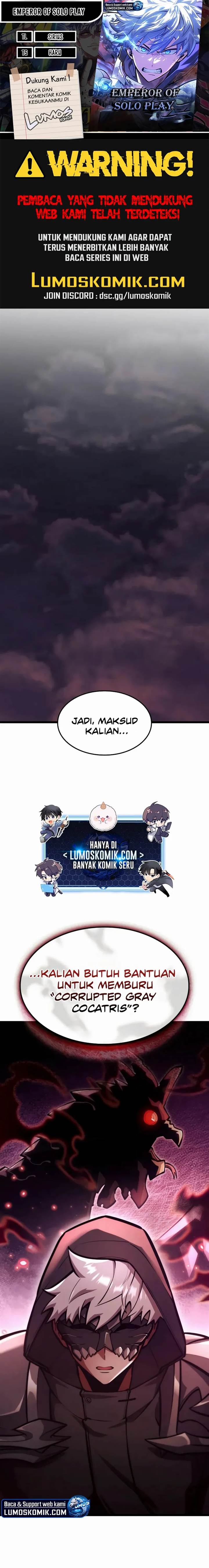 Emperor of Solo Play Chap 39 - Next Chap 40