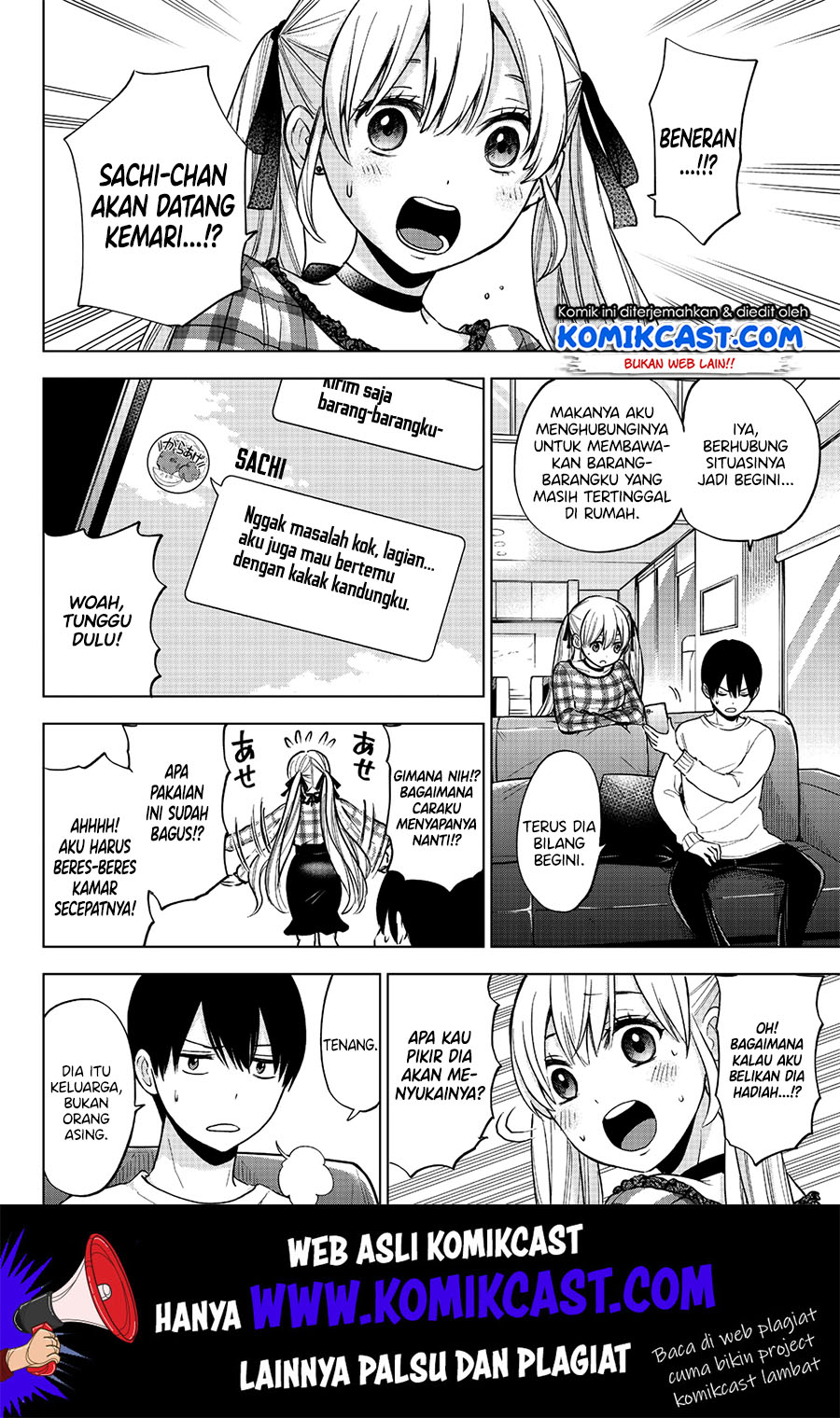 Kakkou no Iinazuke Chap 8 - Next Chap 9