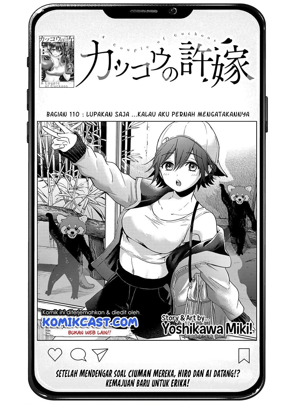 Kakkou no Iinazuke Chap 110 - Next Chap 111
