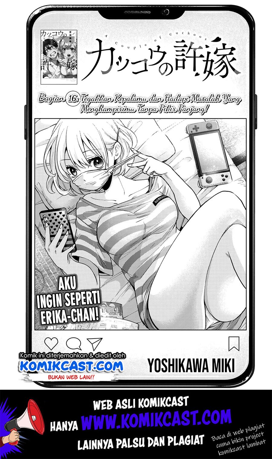 Kakkou no Iinazuke Chap 16 - Next Chap 17