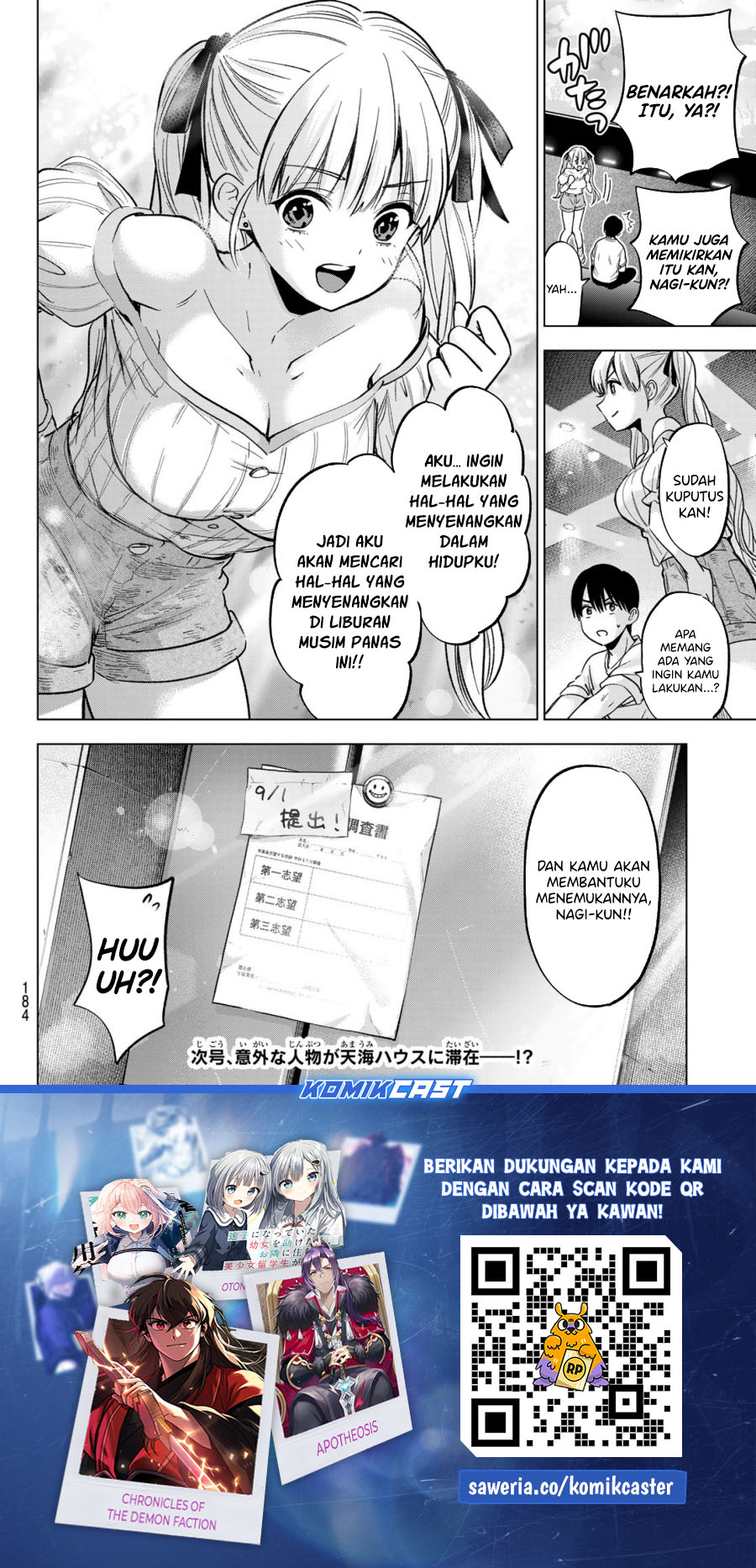 Kakkou no Iinazuke Chap 250 - Next Chap 251