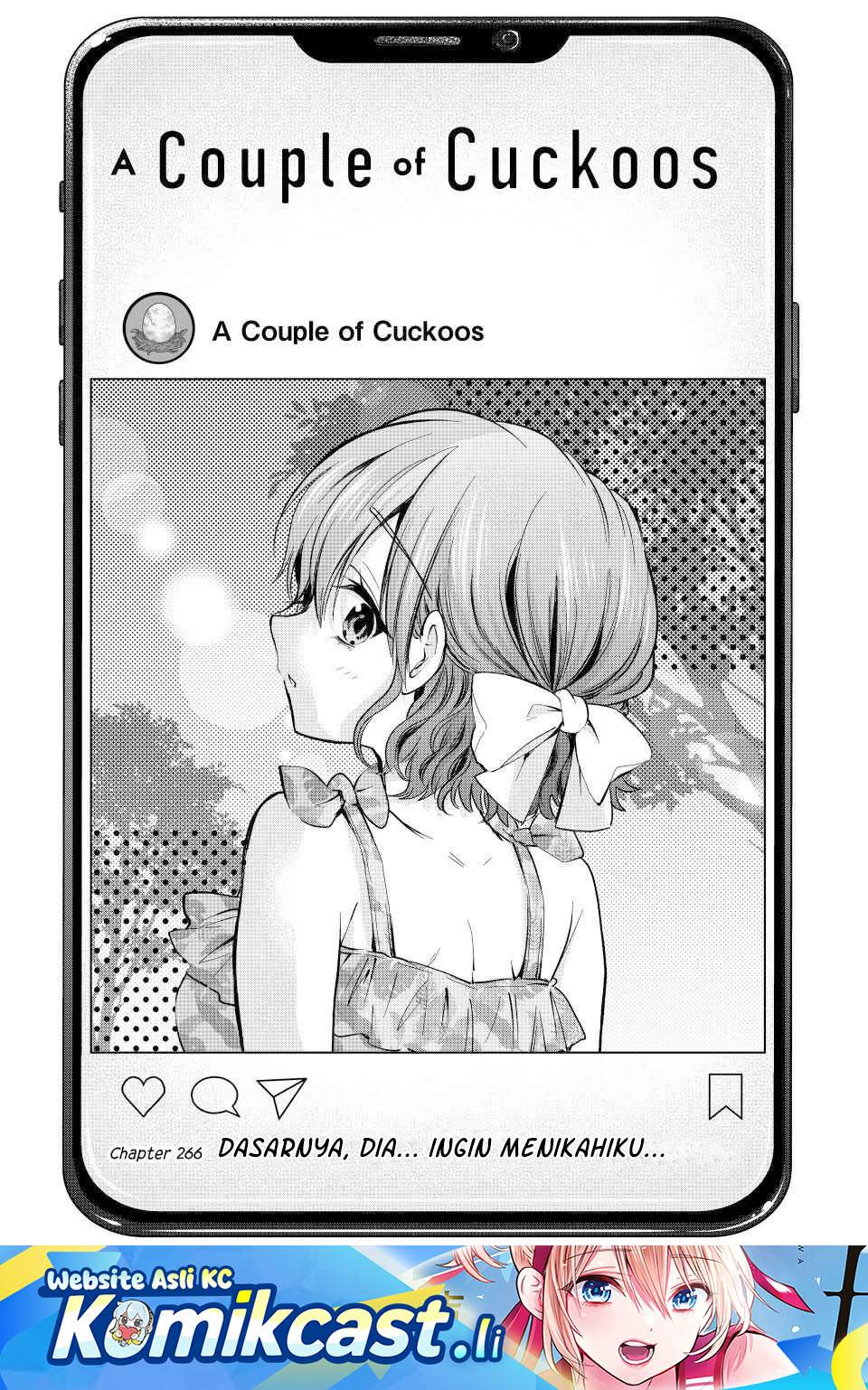 Kakkou no Iinazuke Chap 266 - Next Chap 267