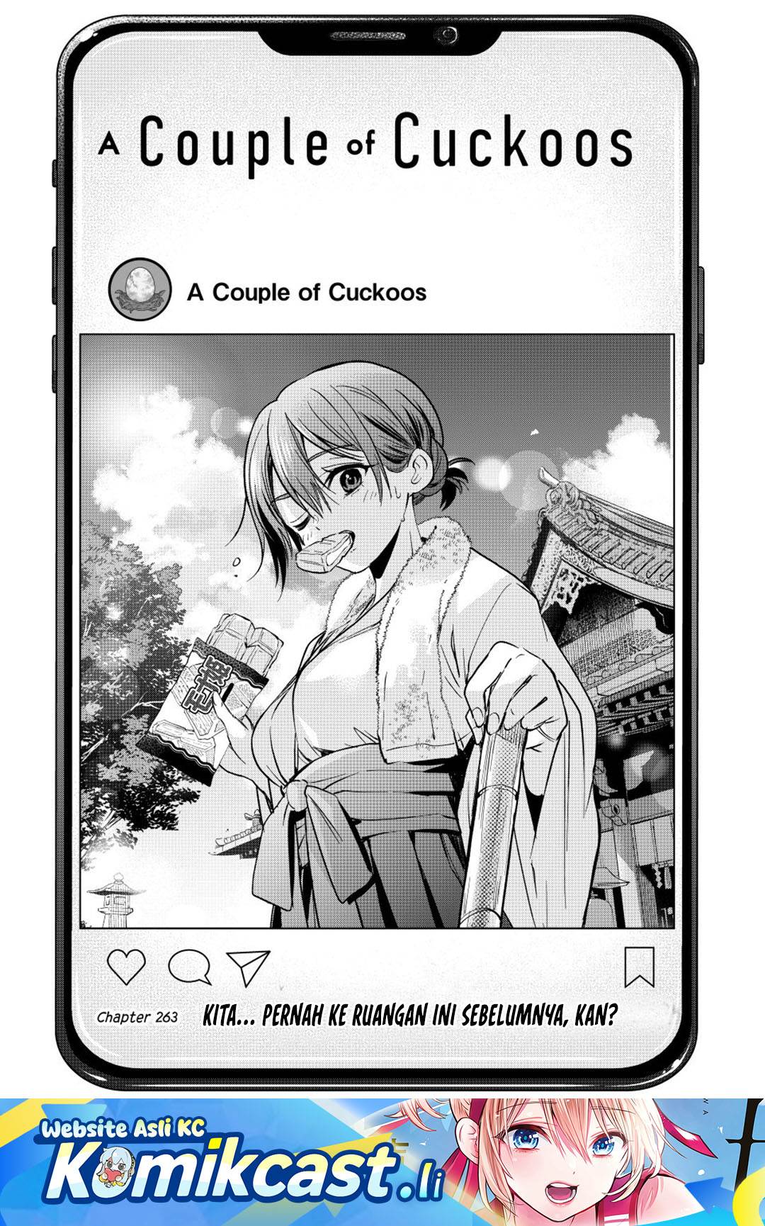 Kakkou no Iinazuke Chap 263 - Next Chap 264