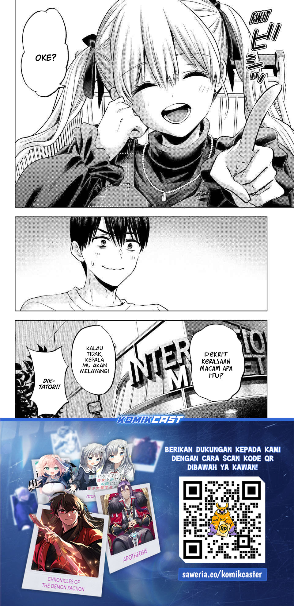 Kakkou no Iinazuke Chap 275 - Next Chap 276