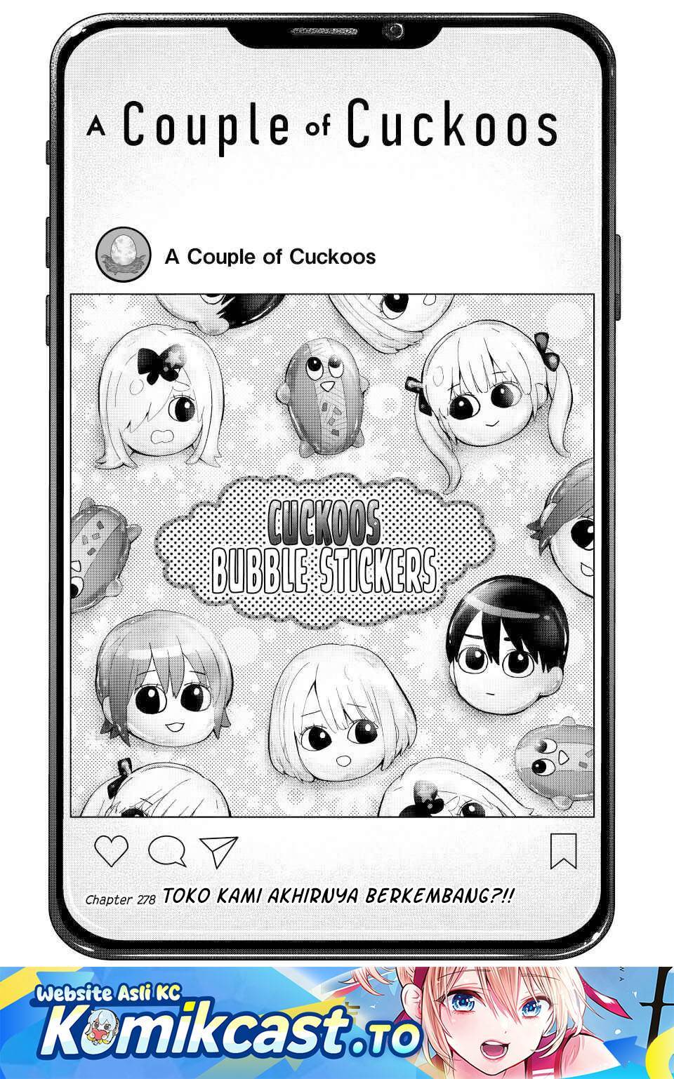 Kakkou no Iinazuke Chap 278 - Next Chap 279