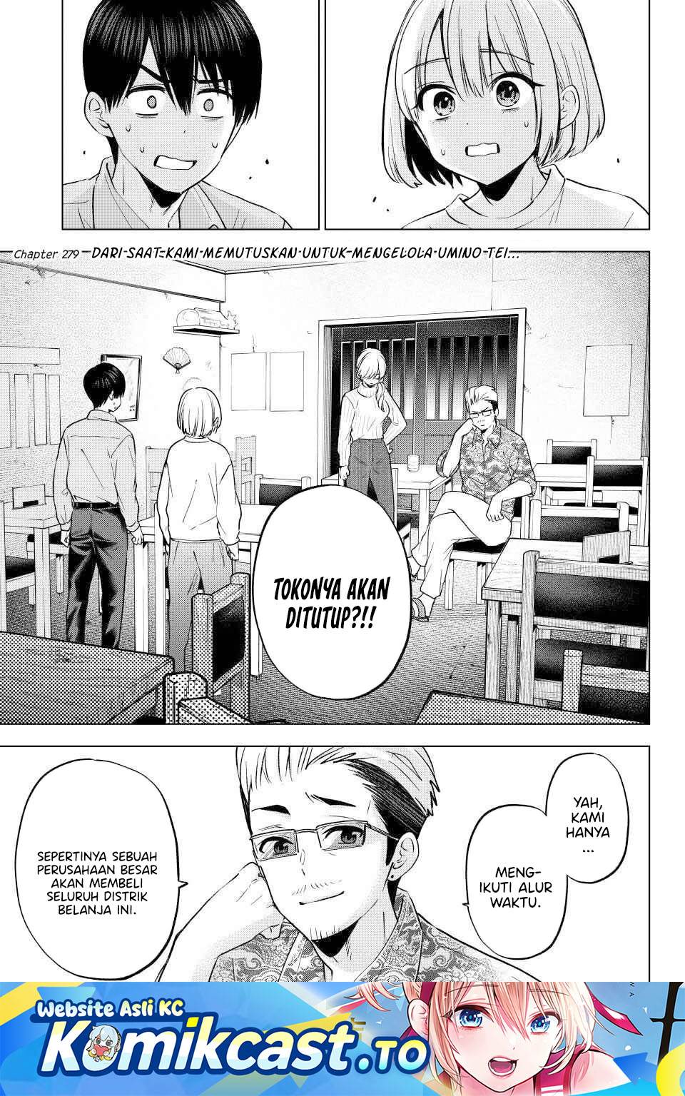 Kakkou no Iinazuke Chap 279 - Next Chap 280