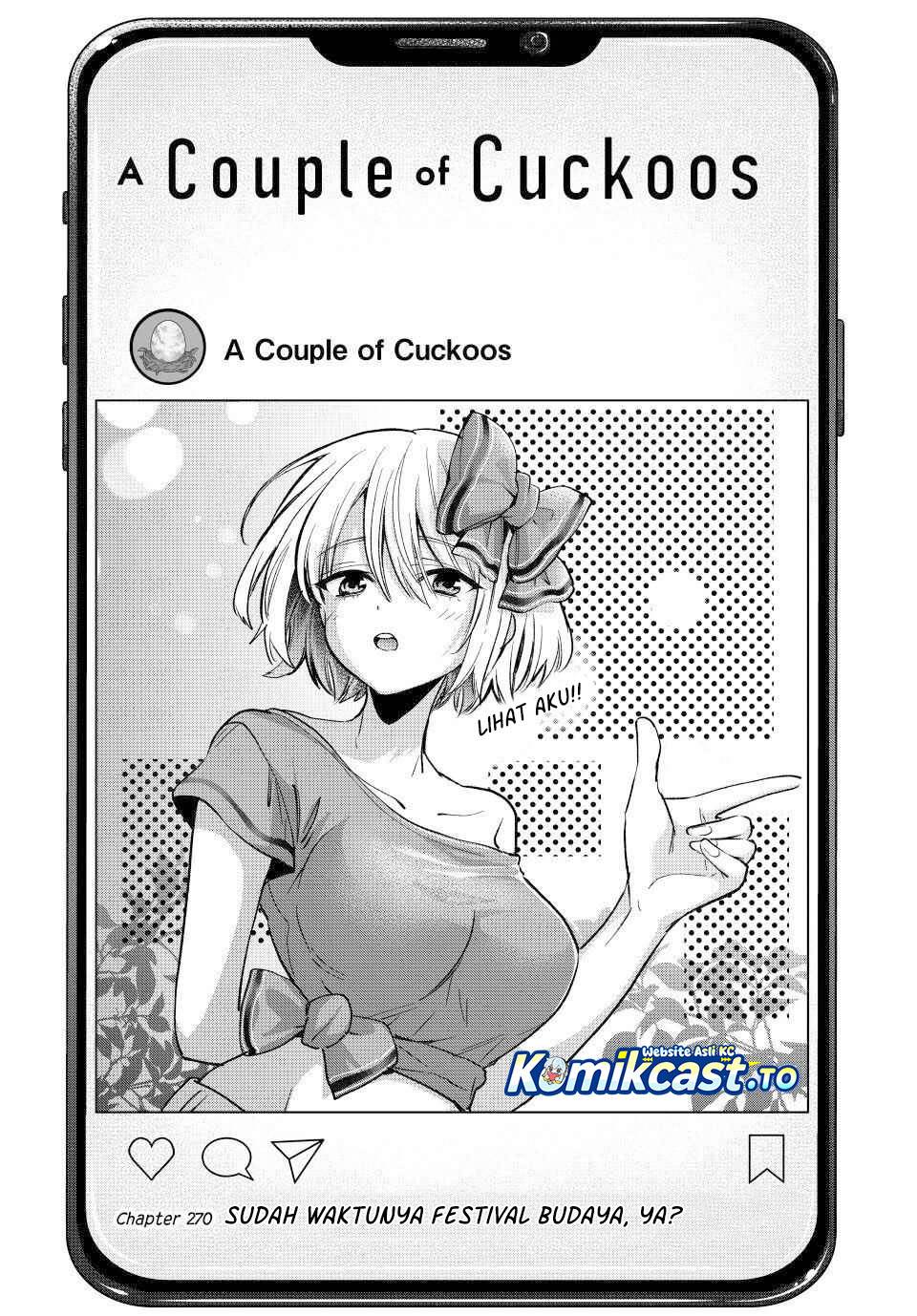Kakkou no Iinazuke Chap 270 - Next Chap 271