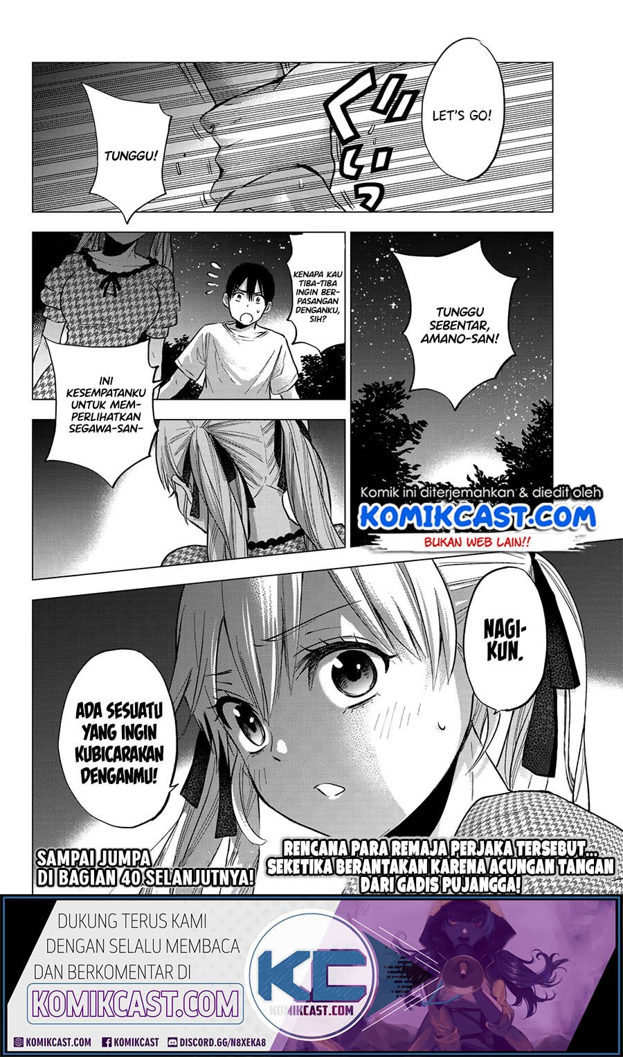 Kakkou no Iinazuke Chap 39 - Next Chap 40