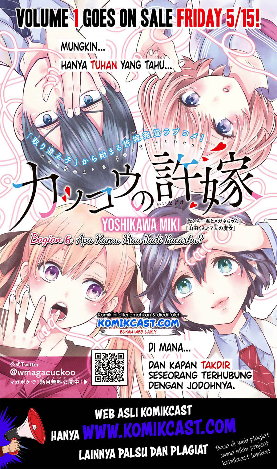 Kakkou no Iinazuke Chap 6 - Next Chap 7