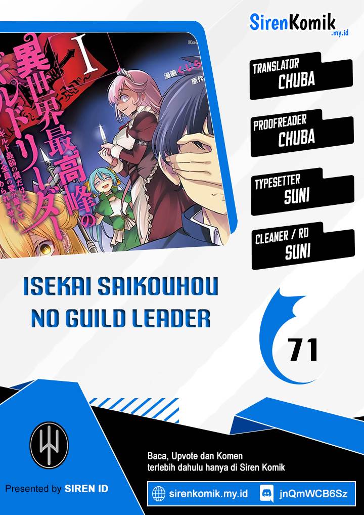 Isekai Saikouhou no Guild Leader Chap 7.1 - Next Chap 8.1